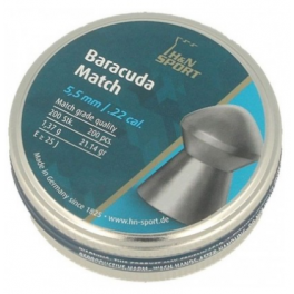 PALLINI H&N CAL. 5,5 BARACUDA MATCH - PESO 1,37 GR. 200 PEZZI