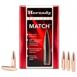 HORNADY &ndash; PALLE &ndash; 6.5mm .264&Prime; 140 gr BTHP Match&trade; 