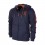 FELPA  BROWNING  SWEATSHIRT ZIP SNAPSHOT BLUE