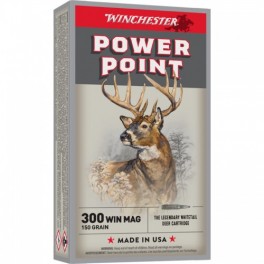 WINCHESTER  Power Point 150 gr  Cal. 300 WM