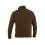 BERETTA PILE LIGHT POLAR FLEECE HALF ZIP BROWN